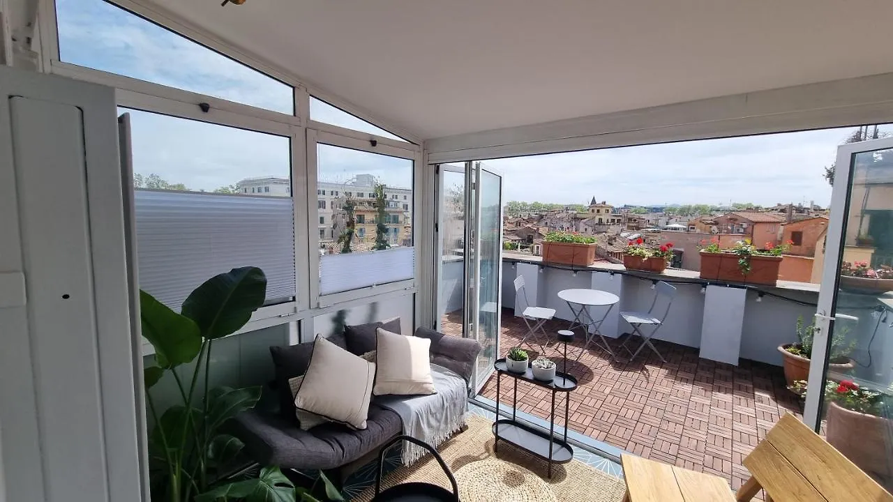 Suite Cinque Attico Panoramico Rome Apartment